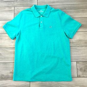 Vineyard Vines Men's Stretch Pique Heather Polo